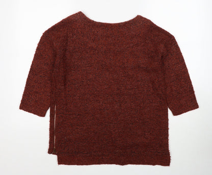 Womens UK Size 12 NEXT Red Pullover Jumper