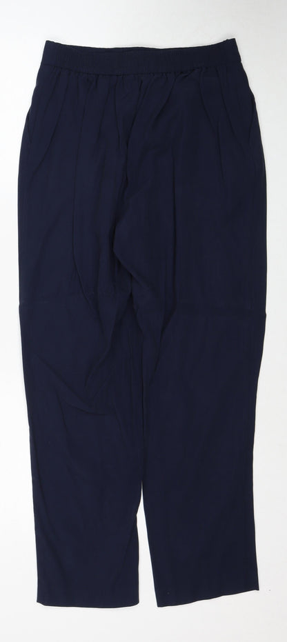 Womens UK Size 10 Very Regular Fit  Blue Trousers
