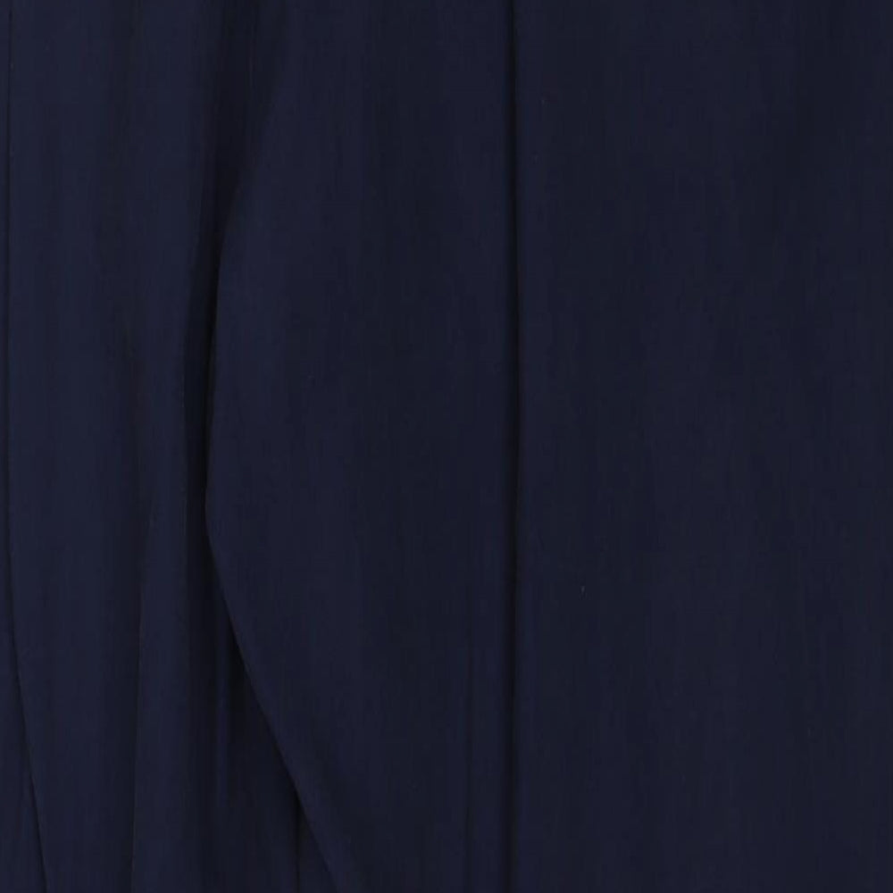 Womens UK Size 10 Very Regular Fit  Blue Trousers