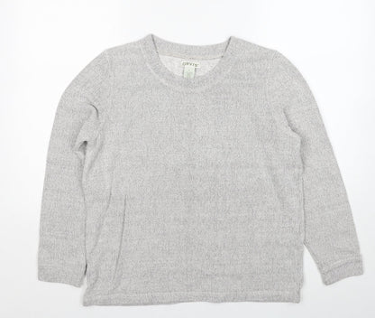 Womens UK Size S Orvis Grey Pullover Jumper