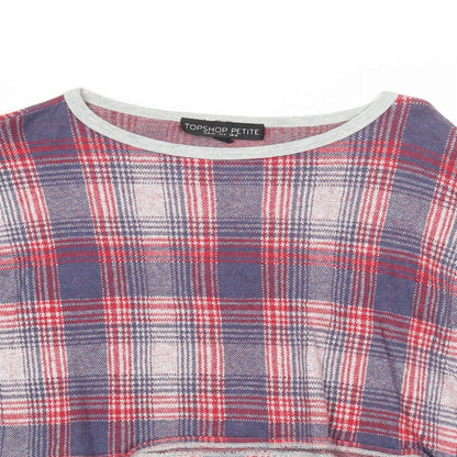 Womens UK Size 12 Topshop Multicoloured Jersey T-Shirt