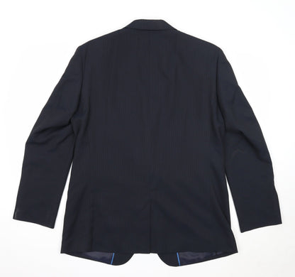 Mens UK Size 42 Taylor & Wright Regular Blue Suit Jacket