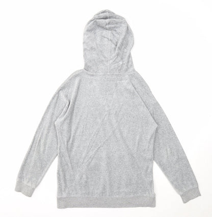 Papaya Womens Green Cotton Pullover Hoodie Size S Pullover
