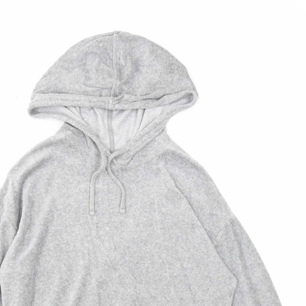Papaya Womens Green Cotton Pullover Hoodie Size S Pullover