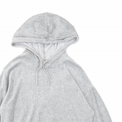 Papaya Womens Green Cotton Pullover Hoodie Size S Pullover