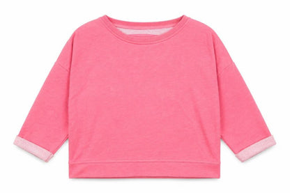 Atmosphere Womens Pink Polyester Pullover Sweatshirt Size 6 Pullover