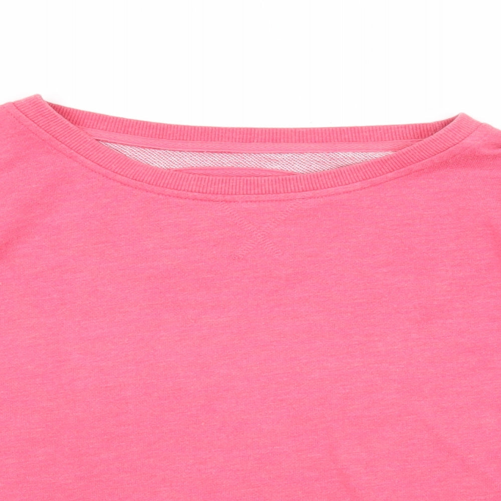 Atmosphere Womens Pink Polyester Pullover Sweatshirt Size 6 Pullover