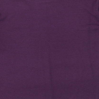 Womens UK Size L Anna rose Purple Pullover Jumper