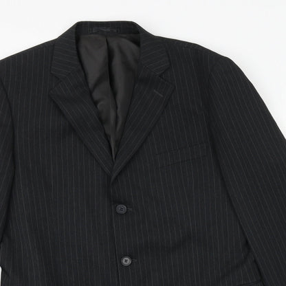 Mens UK Size 40 Taylor & Wright Regular Black Suit Jacket