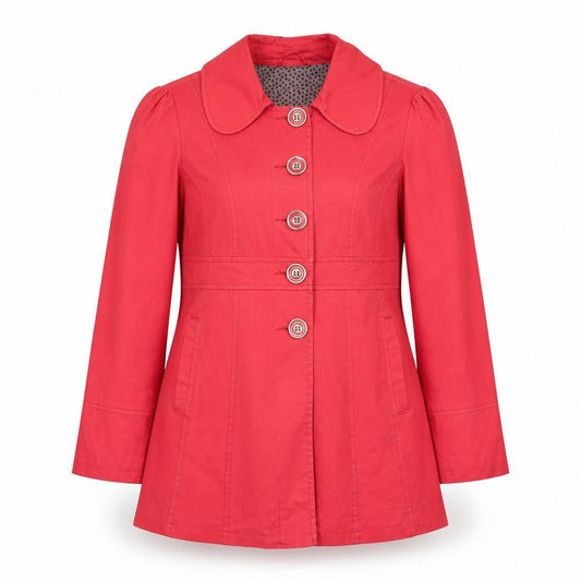 Womens UK Size 12 George Red Jacket