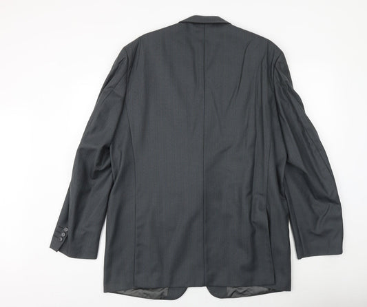 Mens UK Size 44 Wellington Regular Grey Suit Jacket