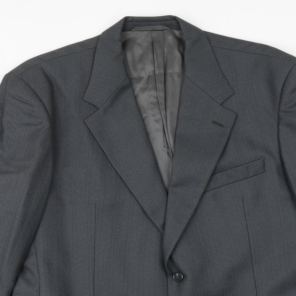 Mens UK Size 44 Wellington Regular Grey Suit Jacket