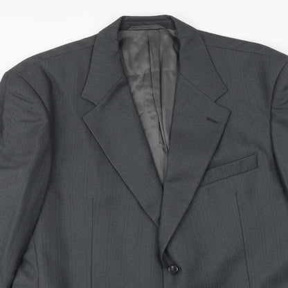 Mens UK Size 44 Wellington Regular Grey Suit Jacket