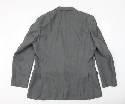 Mens UK Size 44 Harbarry of England Regular Grey Suit Jacket