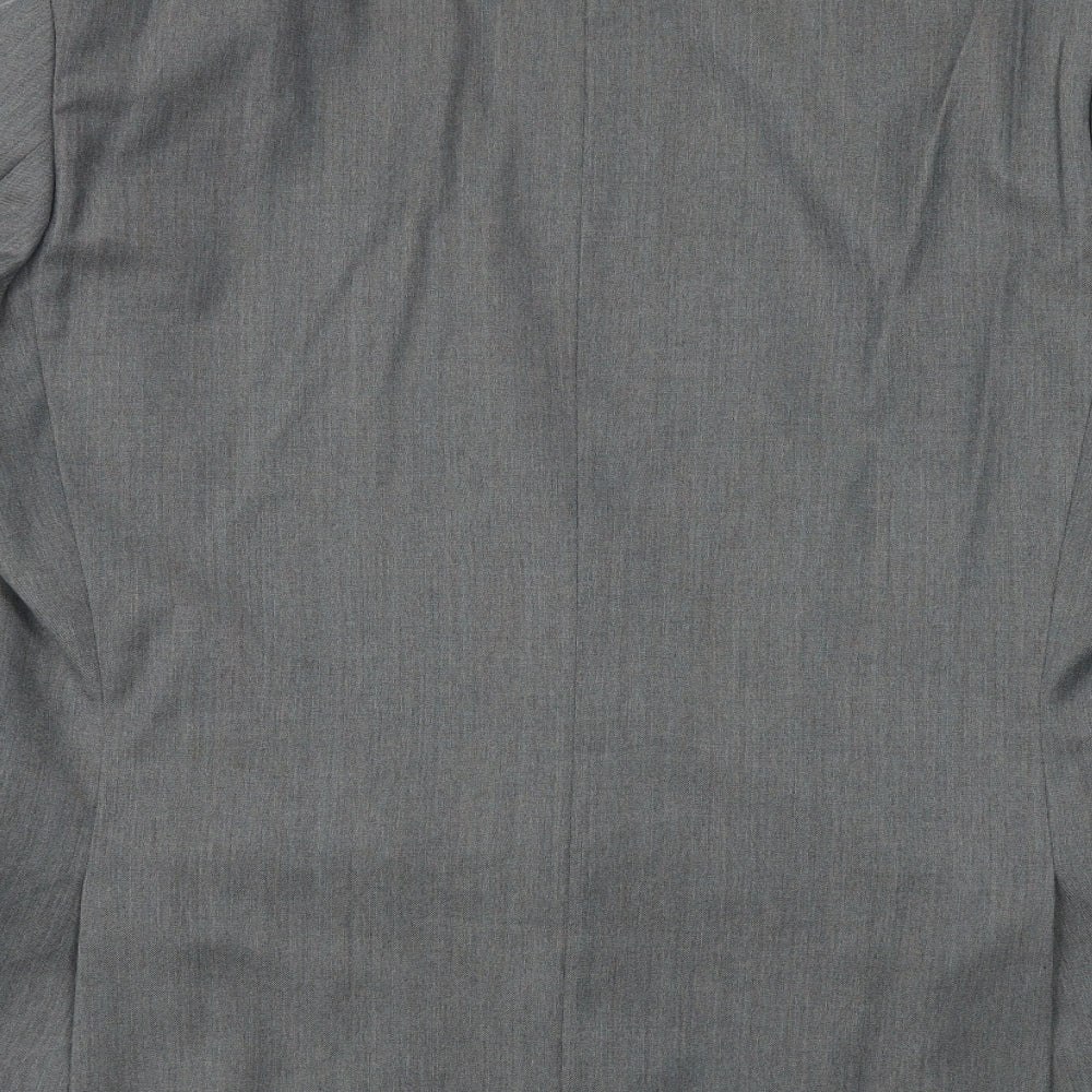 Mens UK Size 44 Harbarry of England Regular Grey Suit Jacket