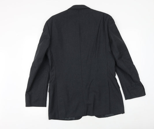 Mens UK Size 38 Daniel Drescott Regular Grey Suit Jacket