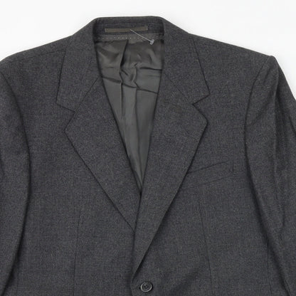 Mens UK Size 40 Debenhams Regular Grey Suit Jacket