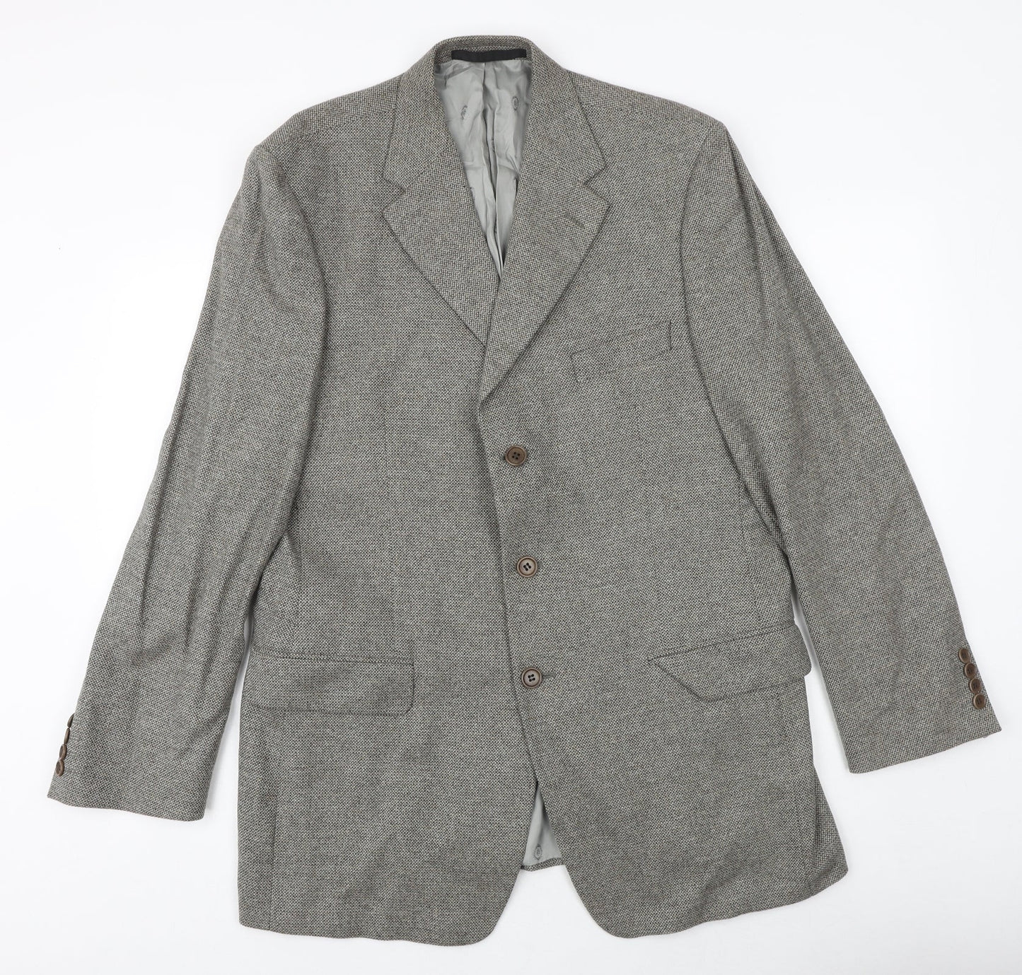 Mens UK Size 42 Marks and Spencer Regular Brown Suit Jacket