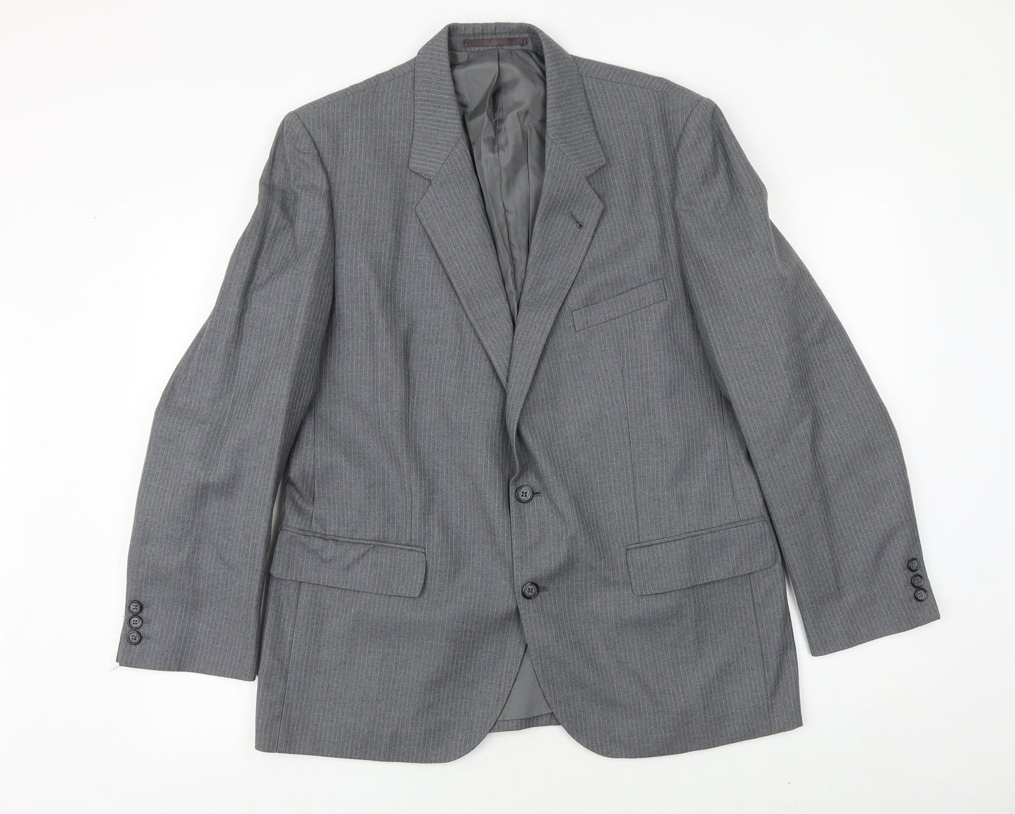 Mens UK Size 42 Burton Regular Grey Suit Jacket