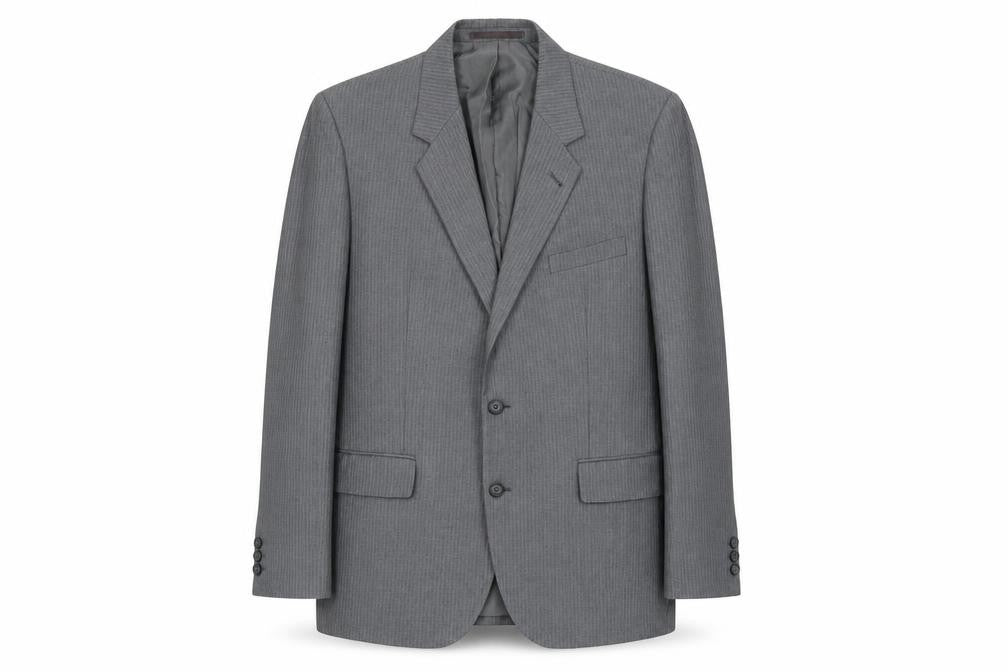 Mens UK Size 42 Burton Regular Grey Suit Jacket