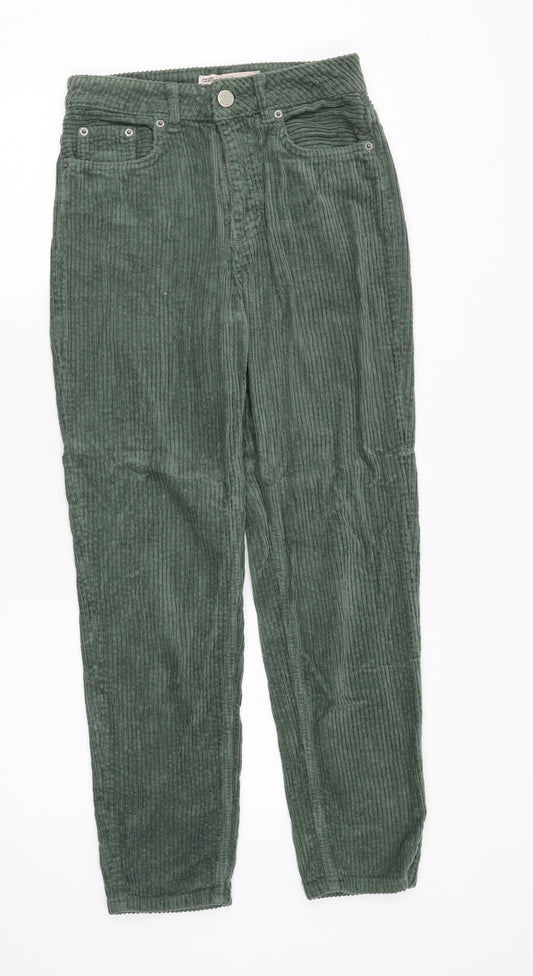 Womens UK Size 25 in ASOS Regular Fit  Green Trousers