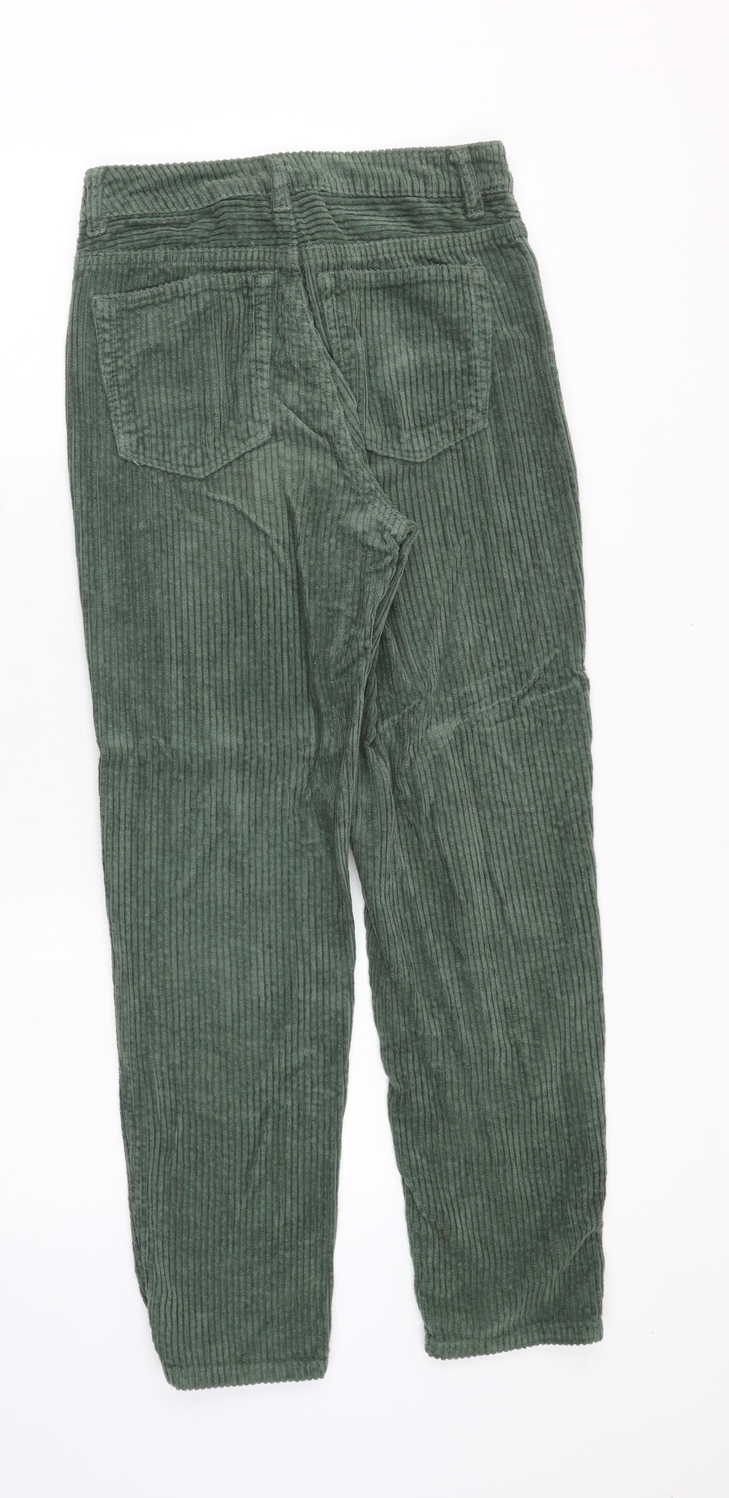 Womens UK Size 25 in ASOS Regular Fit  Green Trousers