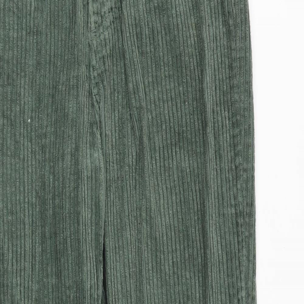 Womens UK Size 25 in ASOS Regular Fit  Green Trousers