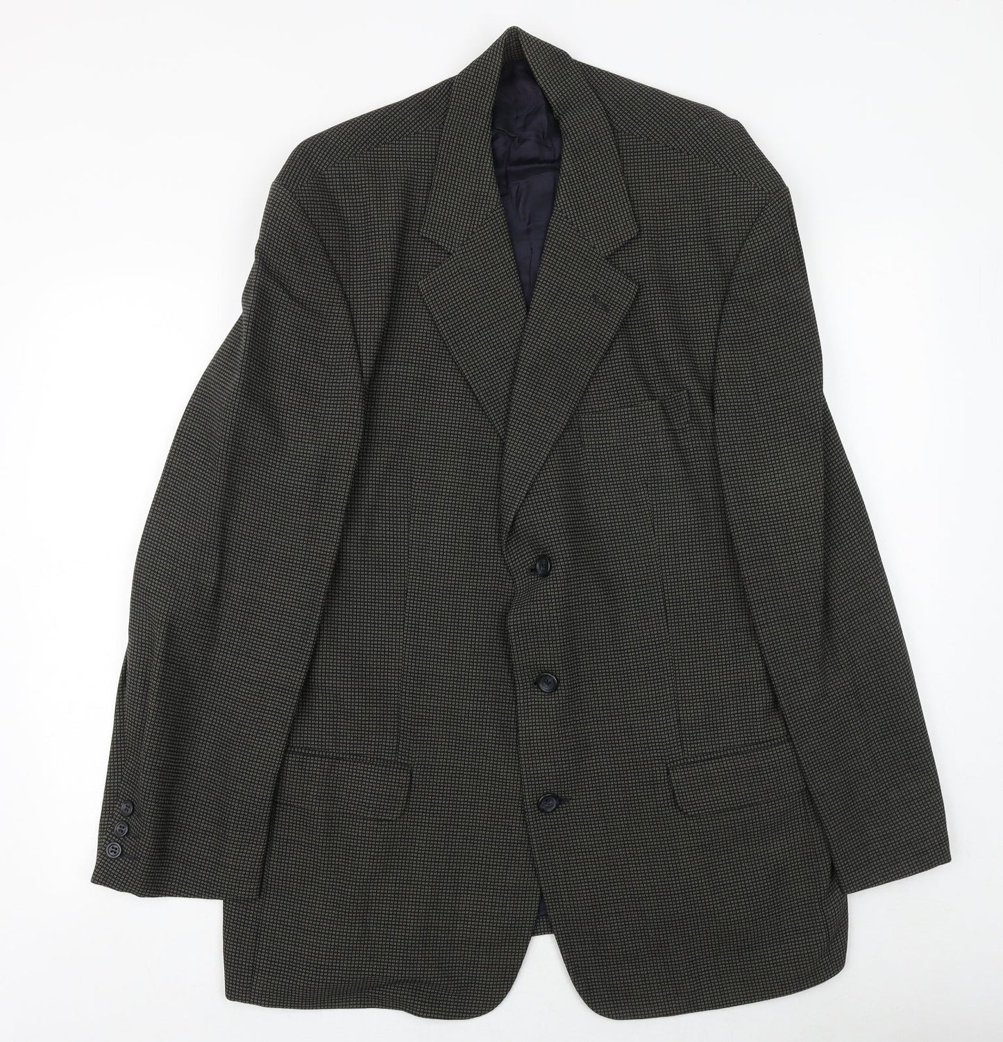 Mens UK Size 42 Preworn Regular Grey Suit Jacket