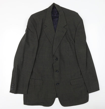 Mens UK Size 42 Preworn Regular Grey Suit Jacket