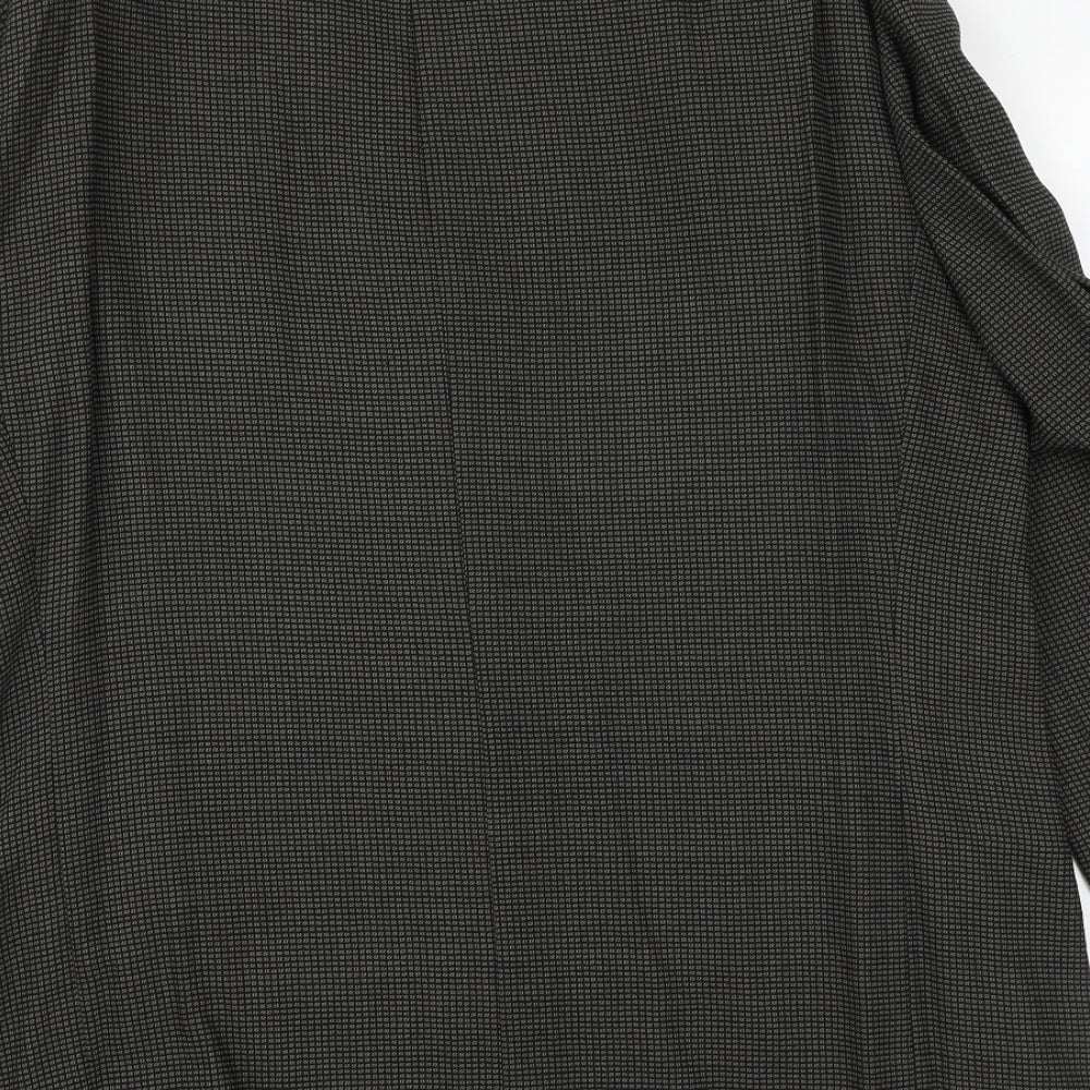 Mens UK Size 42 Preworn Regular Grey Suit Jacket