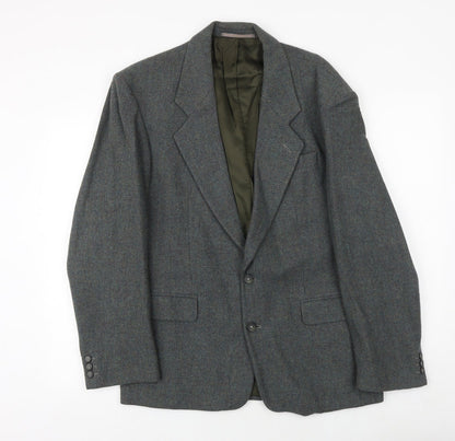 Mens UK Size 38 BHS Regular Grey Suit Jacket