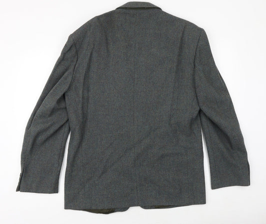 Mens UK Size 38 BHS Regular Grey Suit Jacket