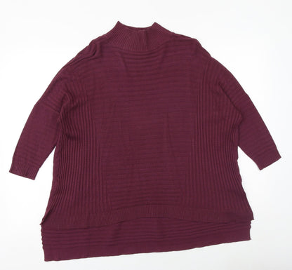 Womens UK Size 10 Select Purple Pullover Jumper