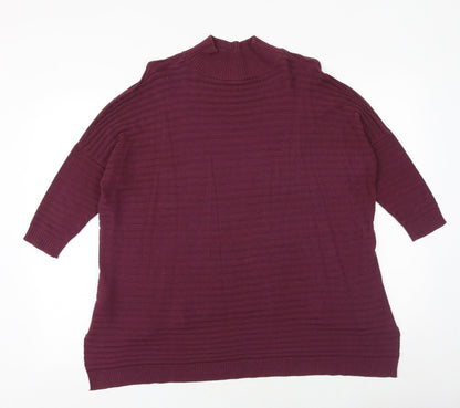 Womens UK Size 10 Select Purple Pullover Jumper