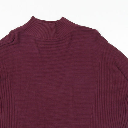 Womens UK Size 10 Select Purple Pullover Jumper