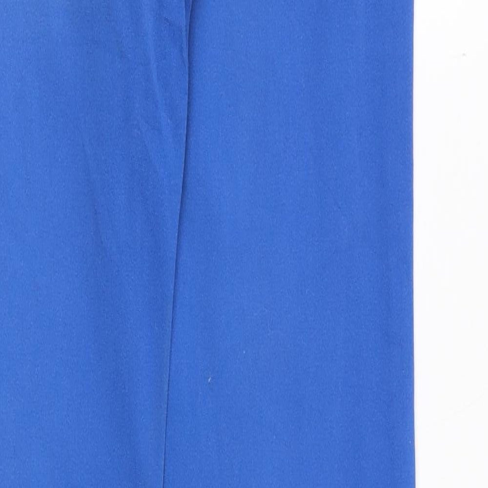 ESMARA Womens Blue Cotton Straight Jeans Size 10 Regular Zip