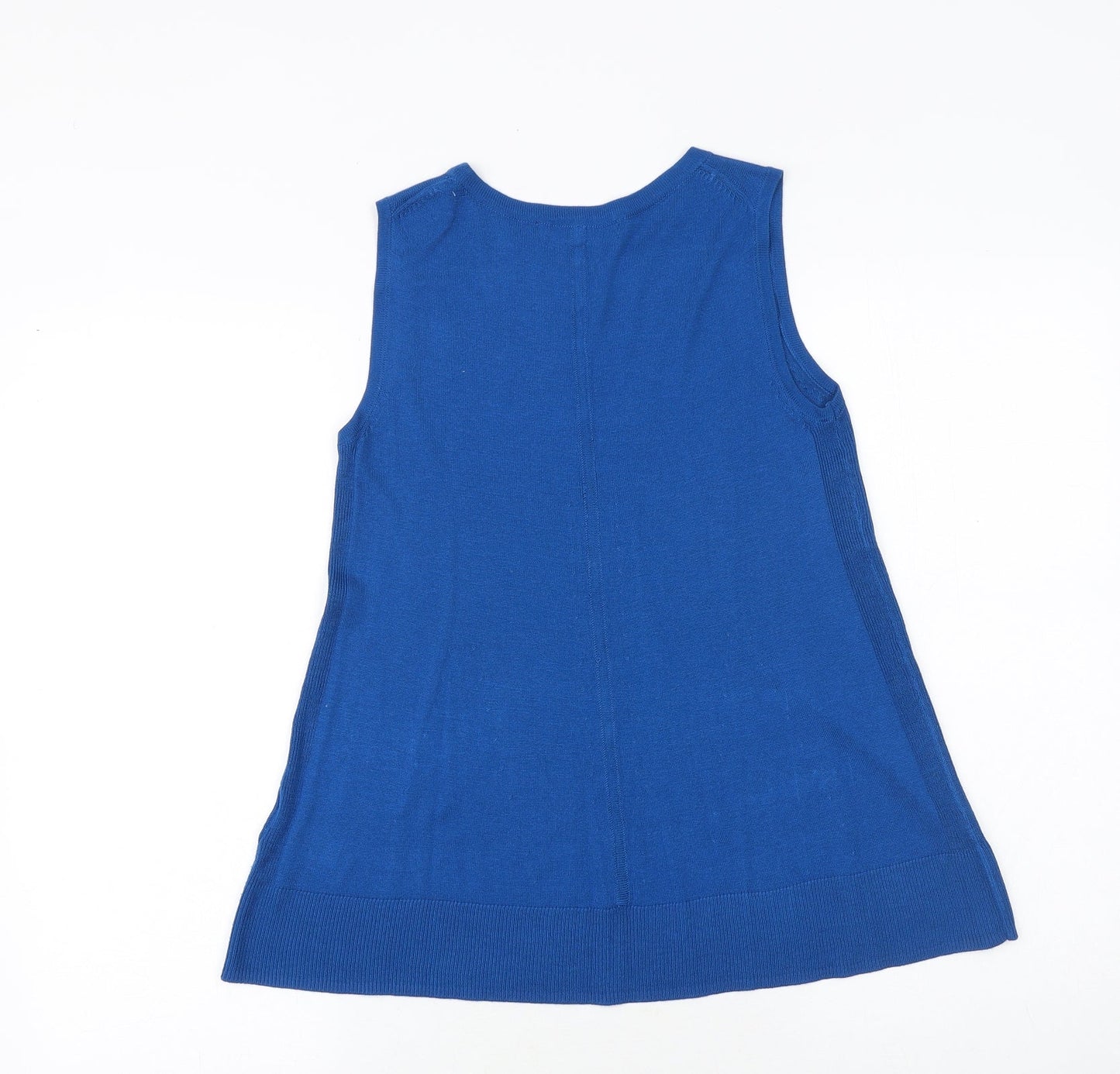 Womens UK Size 10 Marks and Spencer Blue Pullover Jumper