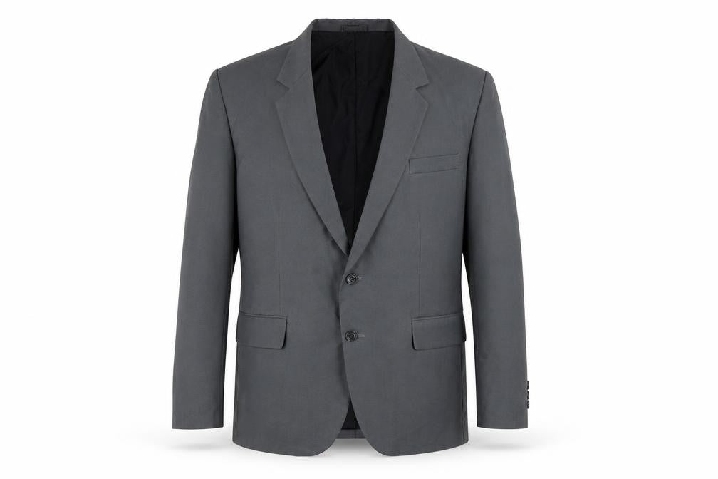 Mens UK Size 42 Preworn Regular Grey Suit Jacket