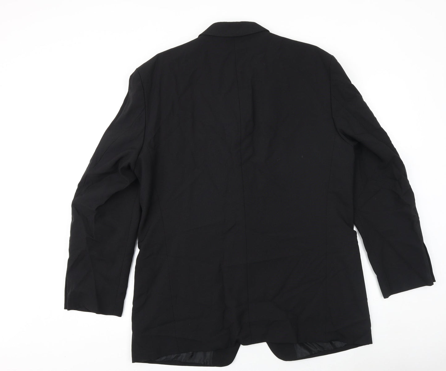 Mens UK Size 44 Canada Regular Black Suit Jacket