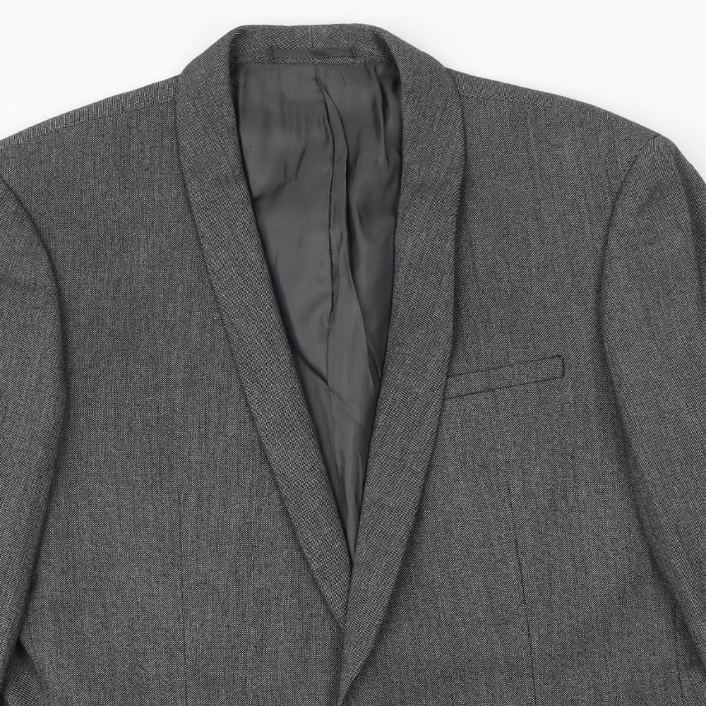 Mens UK Size 40 NEXT Regular Grey Suit Jacket