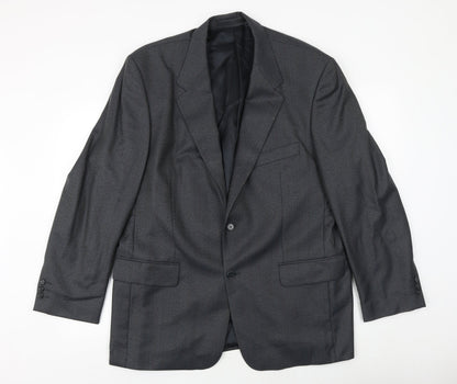 Mens UK Size 44 Wellington Regular Grey Suit Jacket