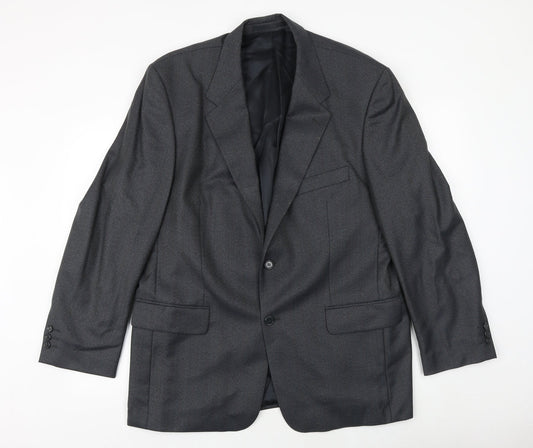 Mens UK Size 44 Wellington Regular Grey Suit Jacket