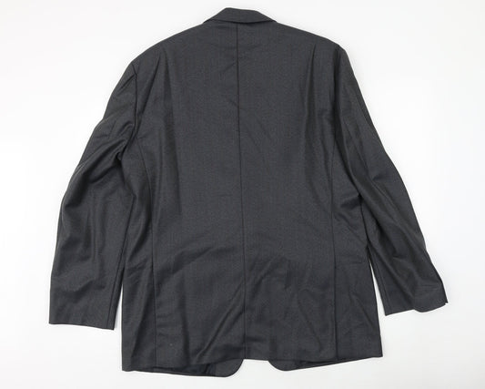 Mens UK Size 44 Wellington Regular Grey Suit Jacket