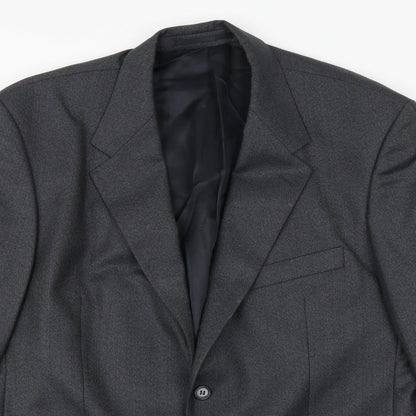 Mens UK Size 44 Wellington Regular Grey Suit Jacket