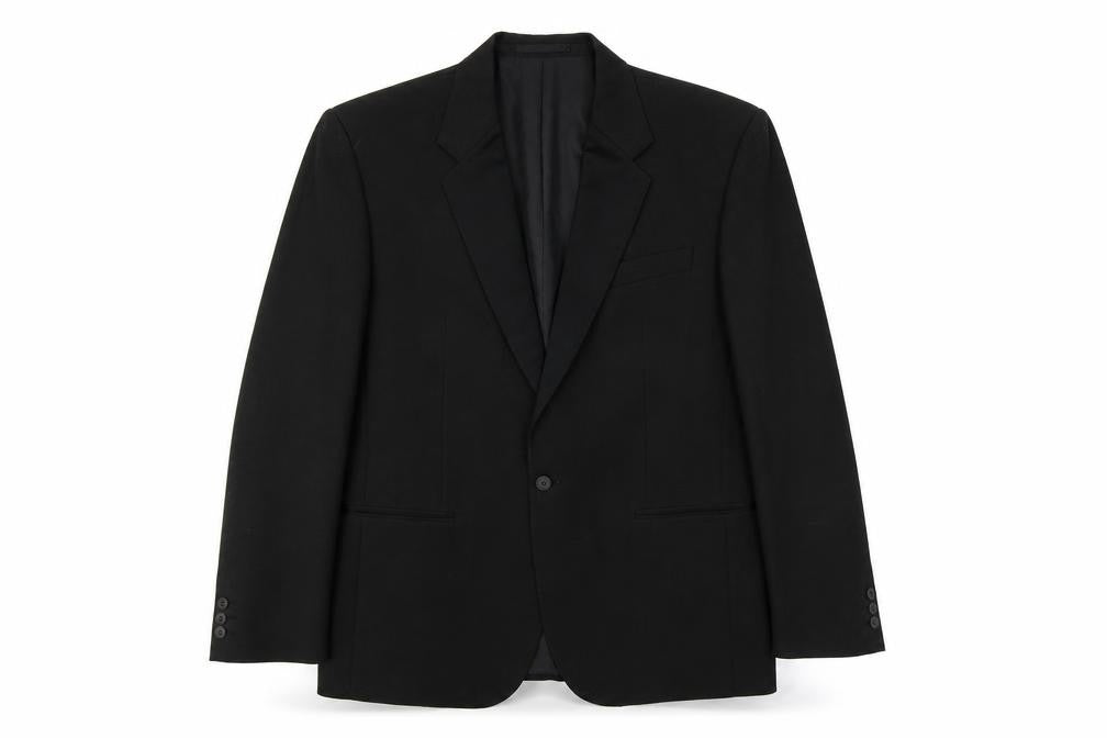 Mens UK Size 42 Wellington Regular Black Suit Jacket