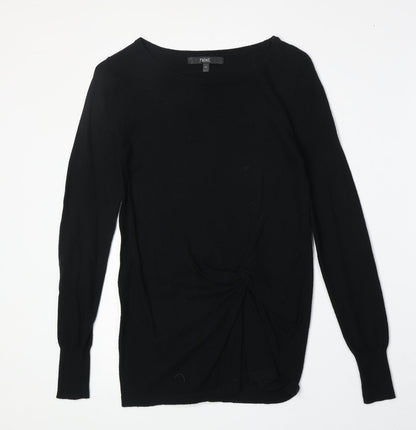 Womens UK Size 6 NEXT Black Pullover Jumper