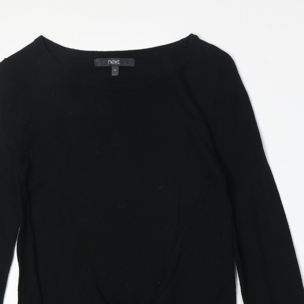 Womens UK Size 6 NEXT Black Pullover Jumper