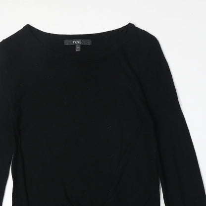 Womens UK Size 6 NEXT Black Pullover Jumper