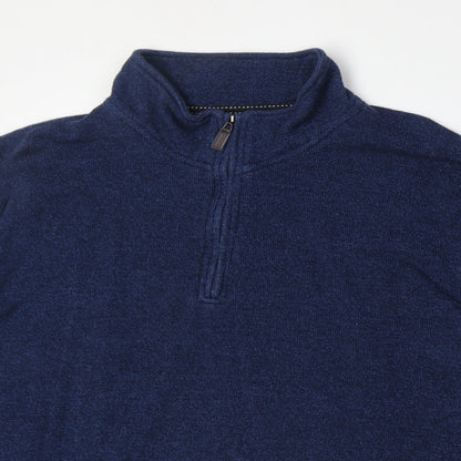 Preworn Womens Blue Cotton Pullover Sweatshirt Size 2XL