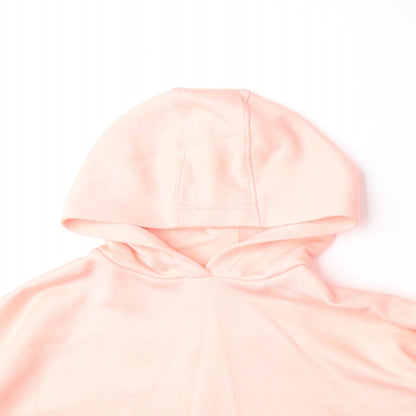 F&F Girls Pink Polyester Pullover Hoodie Size 3-4 Years Pullover